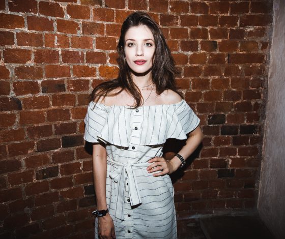 Анна Чиповская, Миша Марвин и Максим Матвеев на вечеринке TAG Heuer