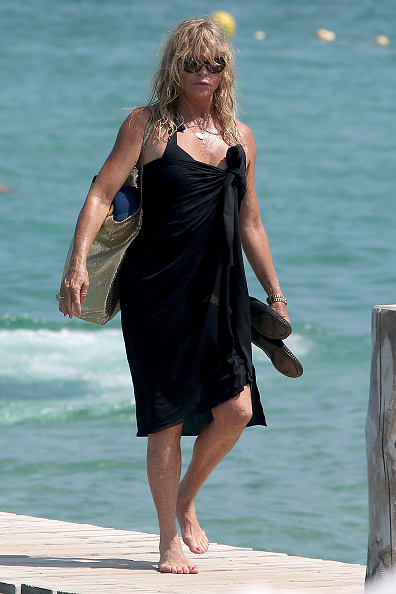 Голди Хоун во Франции в 2015 году
