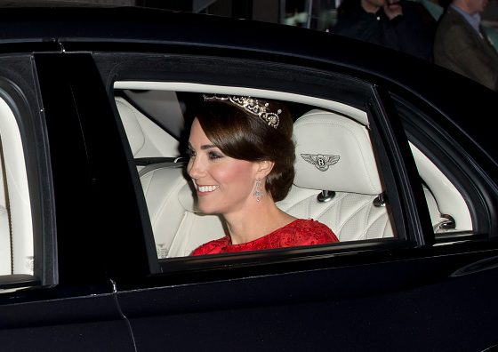 Кейт Миддлтон появилась в тиаре принцессы Дианы. Снова.