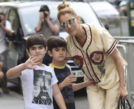 Как мило! Селин Дион отправилась на шоппинг вместе с сыновьями