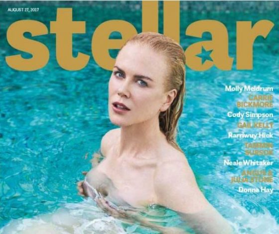 Самая сексуальная обложка года: 50-летняя Николь Кидман в бассейне