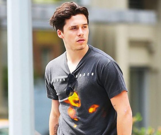 Очень мило: Дэвид Бекхэм провожает сына в университет!