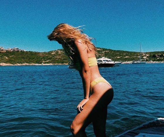 Дочь Веры Брежневой Соня Киперман позирует в купальнике! И это очень красиво