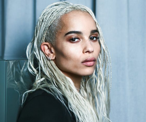 Зои Кравиц научит правильно краситься! Пользуйся. Не за что!