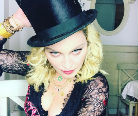 Мадонна очень необычно отметила день рождения! На коне!