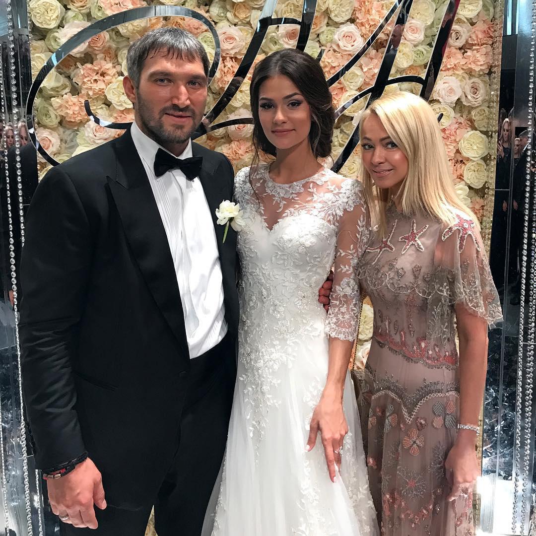 Александр Овечкин и Анастасия Шубская свадьба