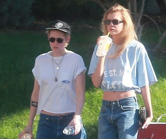 Новый выход Кристен Стюарт и Стеллы Максвелл