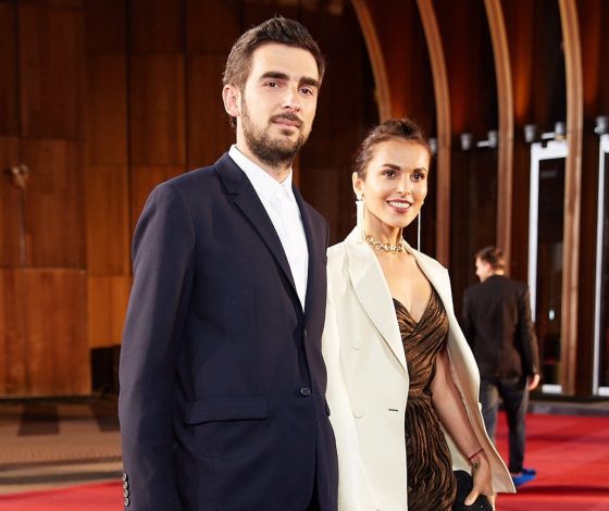 Сати Казанова и ее жених Стефано Тиоззо впервые вышли в свет вместе