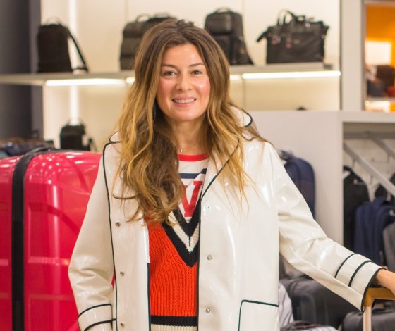 Жанна Бадоева, Игорь Верник и Анна Цуканова-Котт на открытии бутика Robinzon Premier