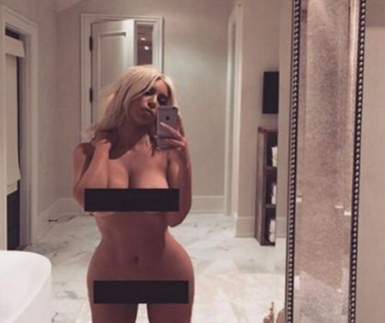 Все голые фото Ким Кардашьян