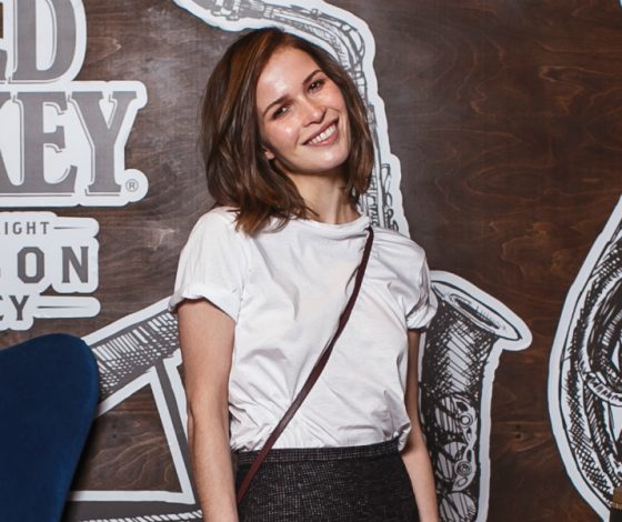 Лукерья Ильяшенко, Валерия Гай Германика и Агния Кузнецова на презентации сборника Вадима Эйленкрига