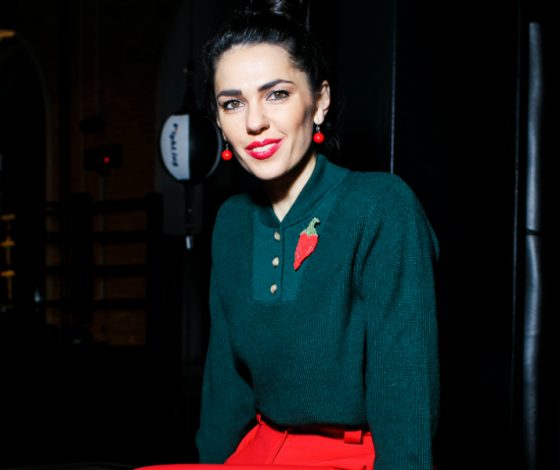 Снежина Кулова, Яна Валенсия и Алия Мустафина на открытии фитнес-клуба «Секция»