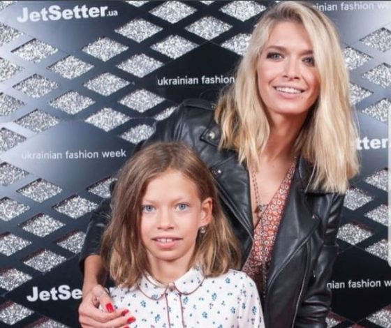 Новый выход Веры Брежневой с младшей дочкой Сарой