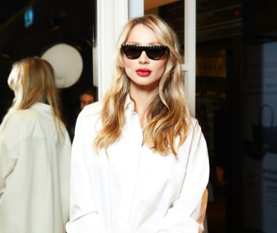 Светлана Лобода, Анастасия Решетова и Ксения Собчак на показе Alexander Terekhov