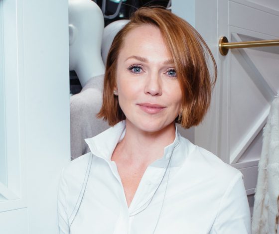 Альбина Джанабаева, Марика и Дарья Мороз на открытии бутика Fabiana Filippi