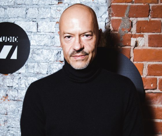 Федор Бондарчук, Александра Савельева и Анна Цуканова-Котт на презентации нового проекта Art Pictures Reel