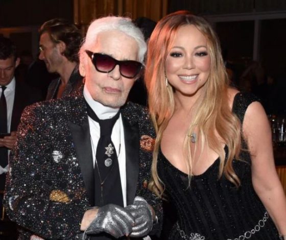 Мэрайя Кери слишком заботится об удачных кадрах: что звезда устроила на вечеринке в честь Лагерфельда?