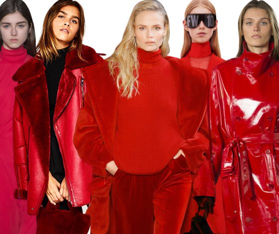 Как повторить 5 главных красных образов с подиума?