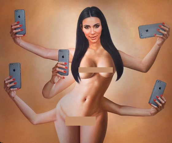 Как Ким Кардашьян будет выглядеть в старости? Мы уже знаем!