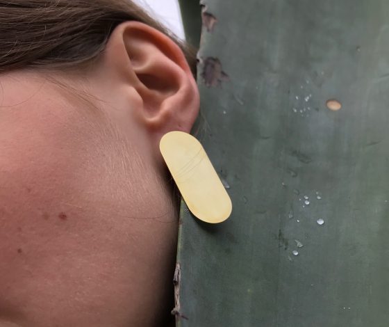 Идеальные серьги-пластины и кольца-печатки в новой съемке 55 Jewelry