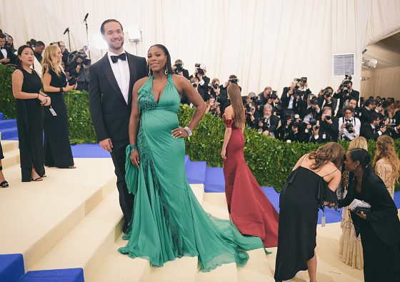 Серена Уильямс и Алексис Оганян сыграли свадьбу! Поздравлять пришли Ким и Бейонсе!