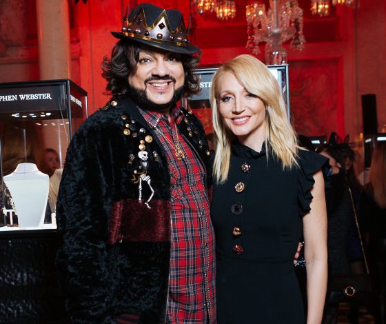 Филипп Киркоров, Кристина Орбакайте и Саша Савельева на закрытой вечеринке Stephen Webster