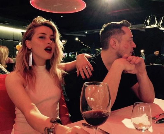 Целуются! Эмбер Херд и Илон Макс снова вместе