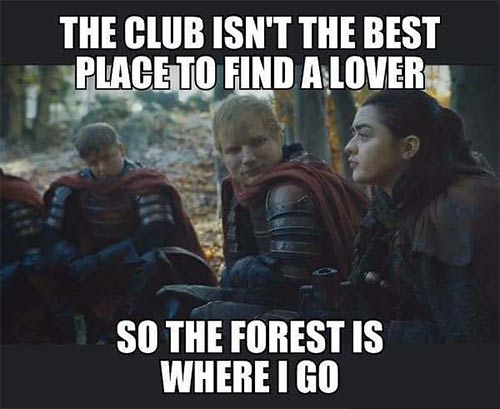 Клуб - не лучшее место для знакомств. Пойду в лес