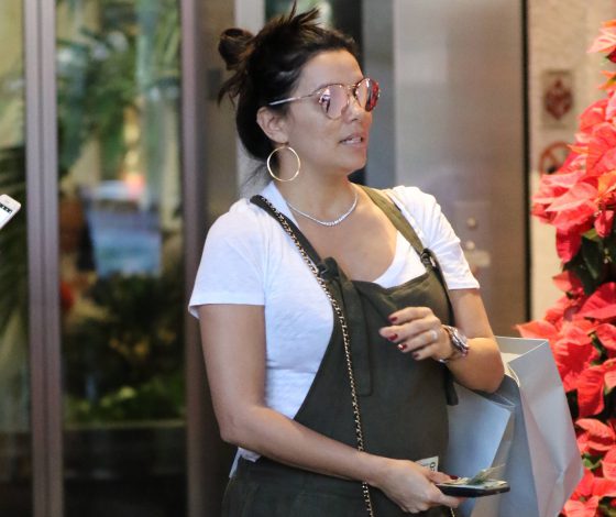 Новый выход беременной Евы Лонгории