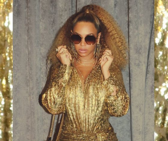 В золоте и с Джей Зи: Бейонсе опубликовала новые фото