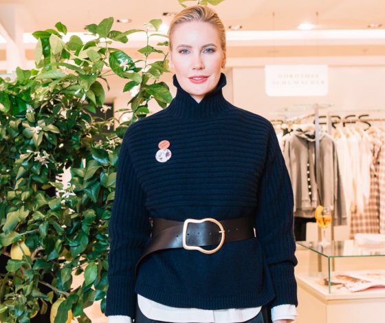 Елена Летучая и другие звезды на показе Dorothee Schumacher