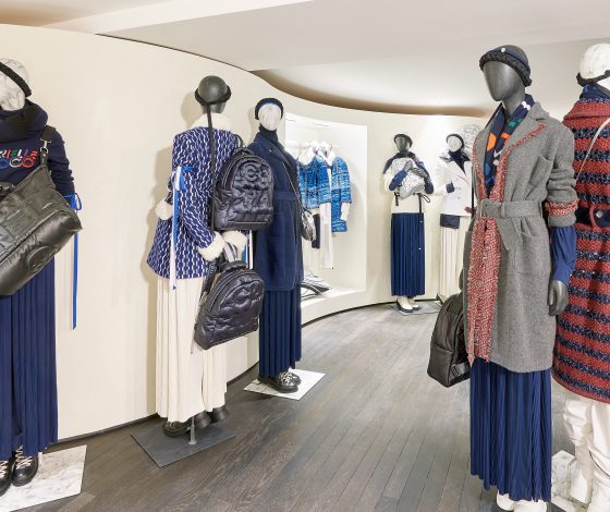 Ну очень красиво! Pop-up бутик Chanel изнутри