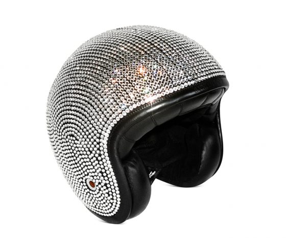Товар дня: шлем Saint Laurent в стразах