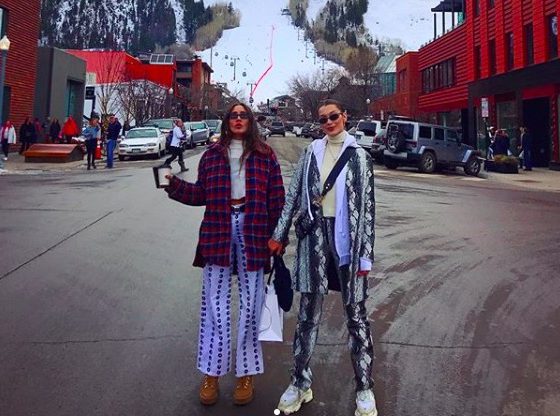 Не боятся холодов! Звезды, которые уехали на горнолыжный курорт в Аспен