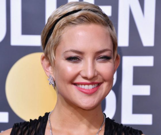 Красавица! Первый официальный выход беременной Кейт Хадсон