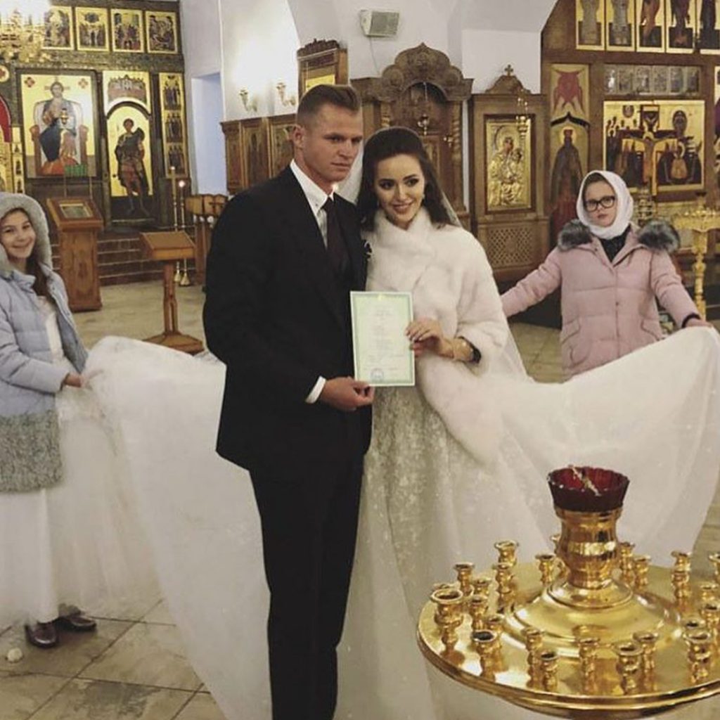 Венчание Дмитрия и Анастасии