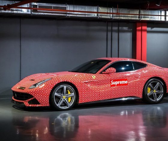 Легендарная Ferrari Supreme x Louis Vuitton продается за $190 тысяч!