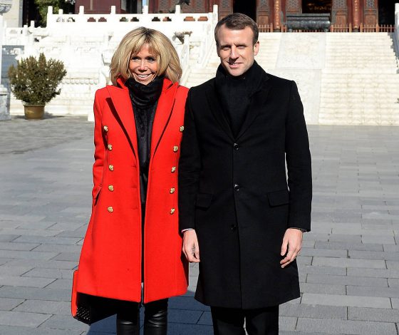 Снова мини! Новый выход Брижит Макрон