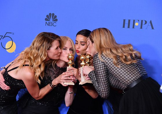 Все, что не вошло в эфир: «живые» фотографии «Золотого глобуса – 2018»