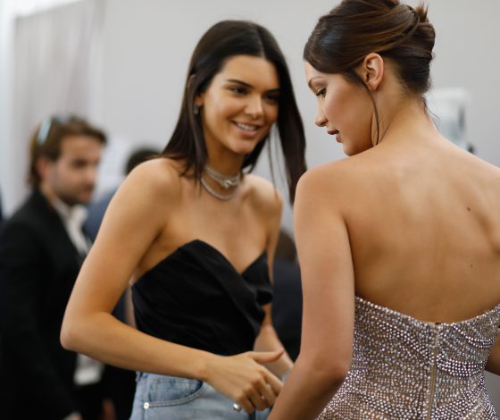 Идеальные! Белла Хадид и Кендалл Дженнер на примерке перед шоу Victoria’s Secret