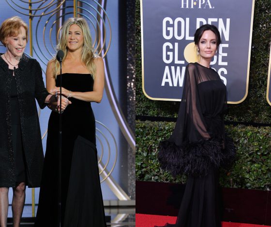 Как прошла встреча Анджелины Джоли и Дженнифер Энистон на «Золотом глобусе»?