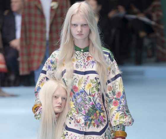 Голову с плеч или новый смешной флешмоб в Instagram по мотивам показа Gucci