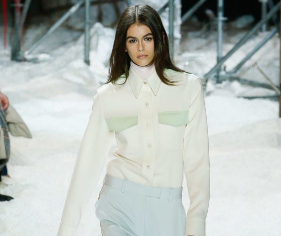 Горы попкорна, Кайя Гербер, Милли Бобби Браун и A$AP Rocky: как прошёл показ Calvin Klein?