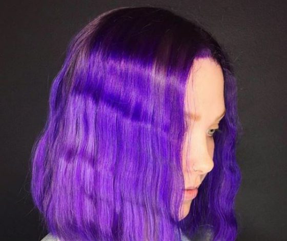 Аметистовое окрашивание волос! Рискнешь попробовать?