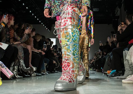 Самая яркая обувь нью-йоркской Недели моды