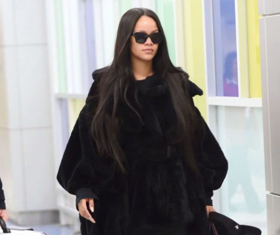 И снова в уггах. Новый выход Рианны в Нью-Йорке