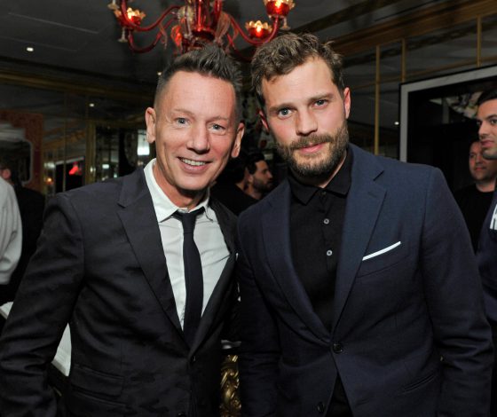 Звезда «Пятидесяти оттенков» Джейми Дорнан на вечеринке GQ