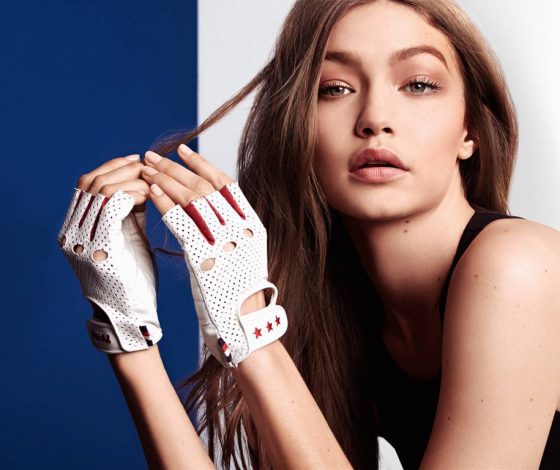 Красотка Джиджи Хадид в рекламной кампании Tommy Hilfiger