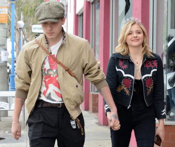 Наши любимчики! Новый выход Бруклина Бекхэма и Хлои Морец