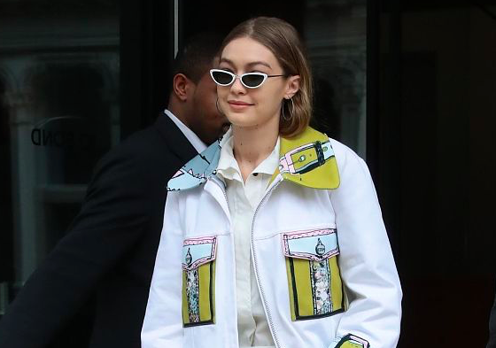 Джиджи берет Нью-Йорк штурмом! Все выходы модели